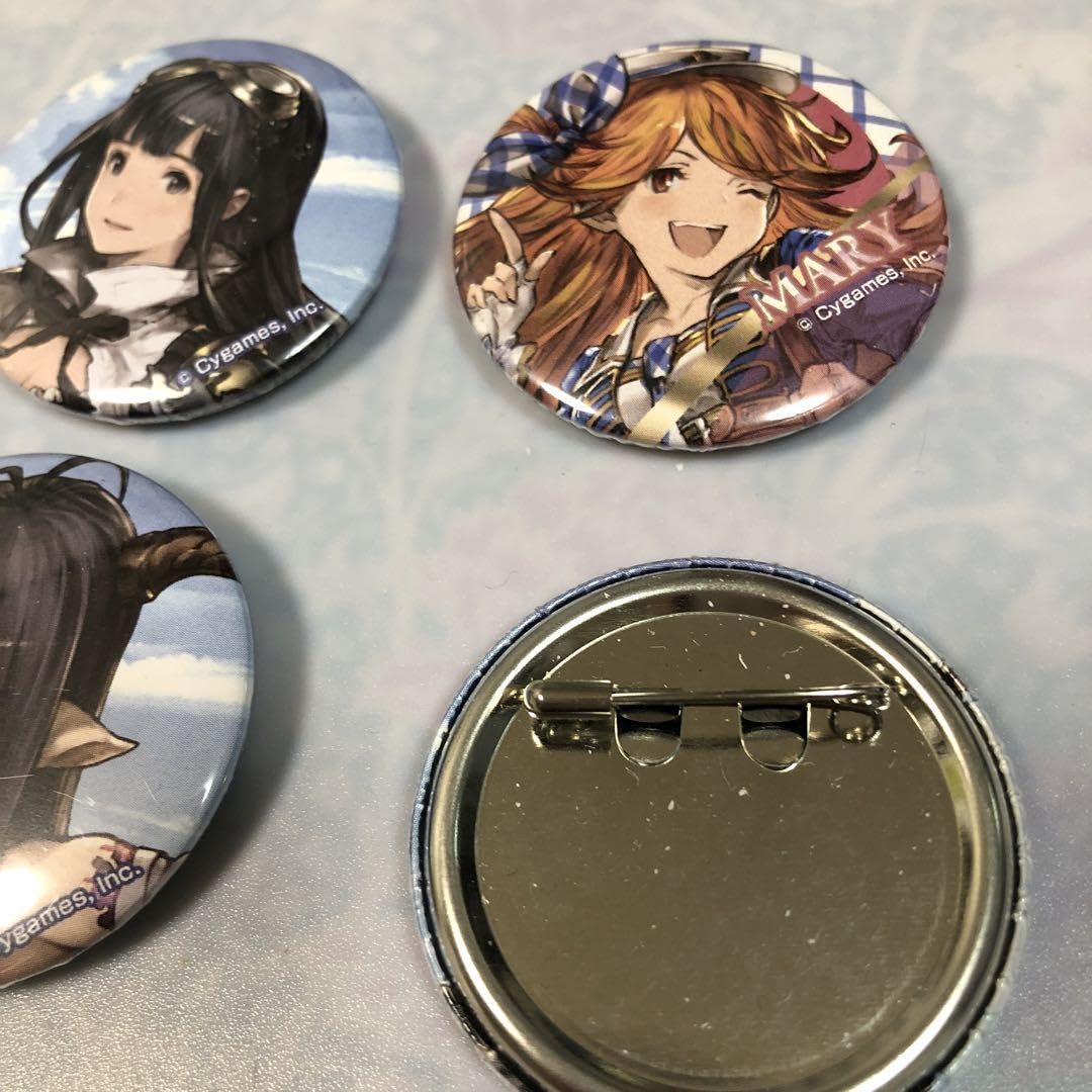 Amazon | グラブル グランブルーファンタジー 缶バッジ 7個セット